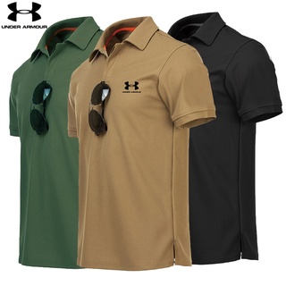 Under Armour UA เสื้อโปโลแขนสั้น ระบายอากาศ แบบแห้งเร็ว ดูดซับเหงื่อ เหมาะกับใส่ออกกําลังกายกลางแจ้ง สําหรับผู้ชาย 2022