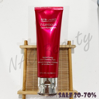 ป้ายไทย_ของแท้100%_Estee Lauder Nutritious Super Pomegranate Radiant Energy 2-in-1 Cleansing Foam 125ml