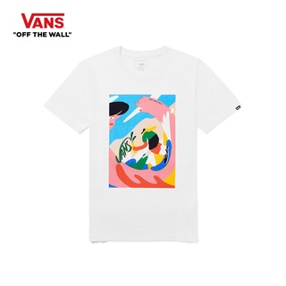 HH VANS NICHINICHI เสื้อยืดคอกลม หญิง ชาย เสื้อยืดผ้าฝ้าย