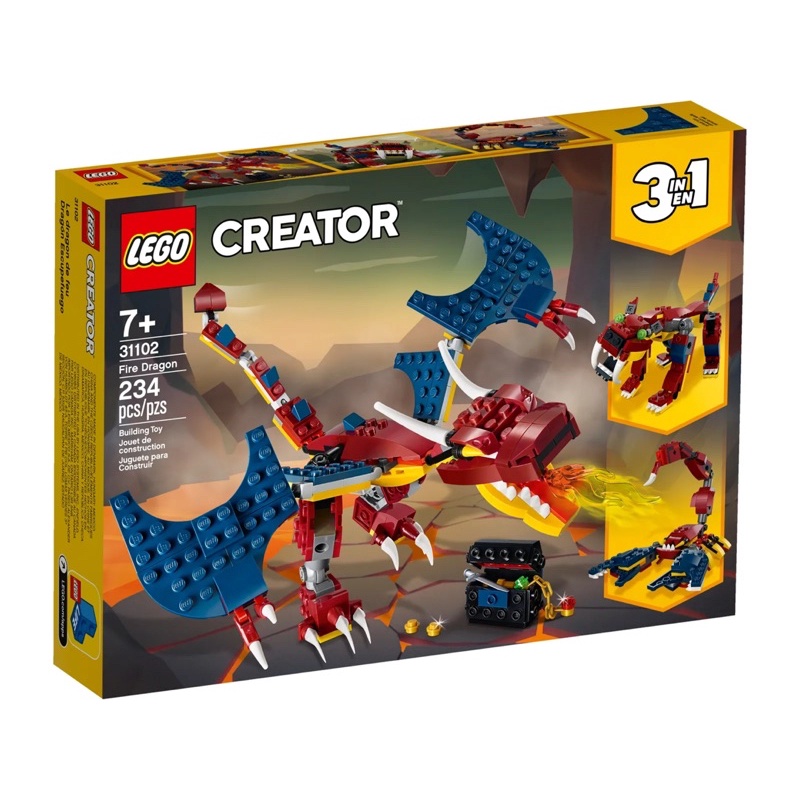 Lego Creator #31102 Fire Dragon