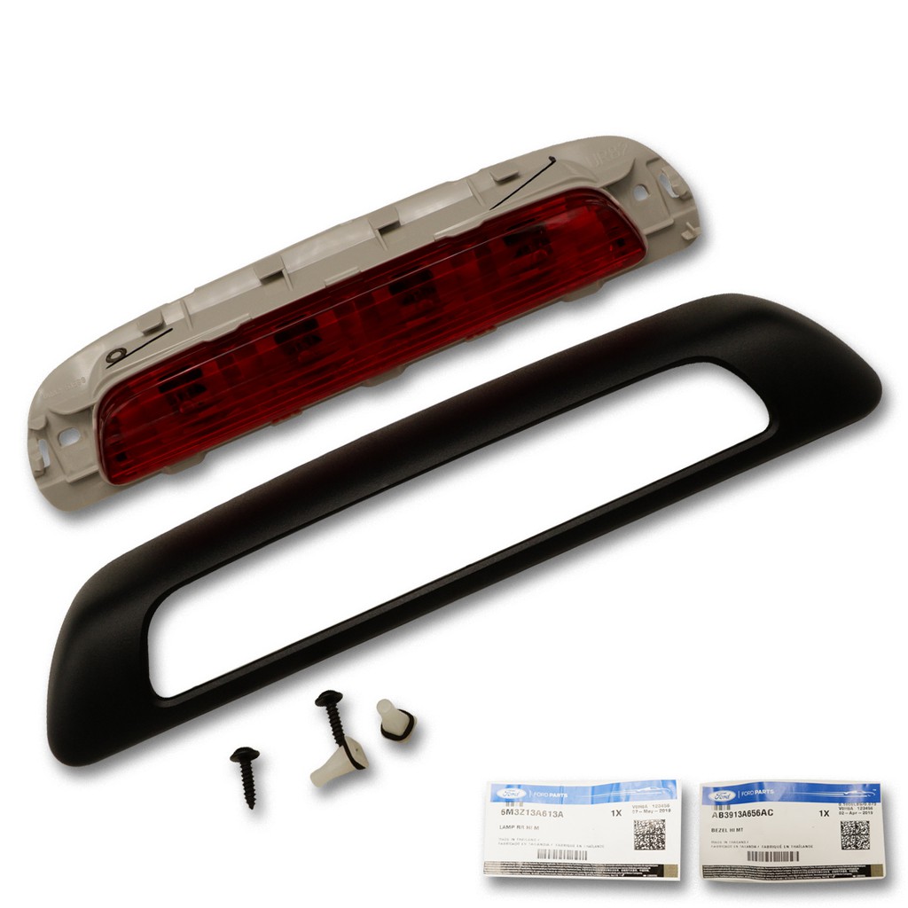 ไฟเบรคดวงที่ 3 ไฟเบรคหลัง สีแดง ไม่มี LED ของแท้ สำหรับ ฟอร์ด เรนเจอร์ Ford Ranger T6 T7 XLT ปี 2012