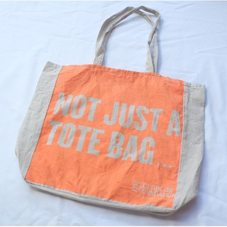 Cotton On Tote Bag Size 13" x 17" มือสอง ของแท้