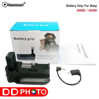 Battery Grip Shutter B รุ่น A6000/A6300/A6400 (VG-A6300 Replacement)