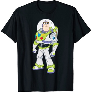 เสื้อยืดผ้าฝ้ายพรีเมี่ยม เสื้อยืด พิมพ์ลาย Disney Pixar Toy Story Buzz Lightyear แข็งแรง