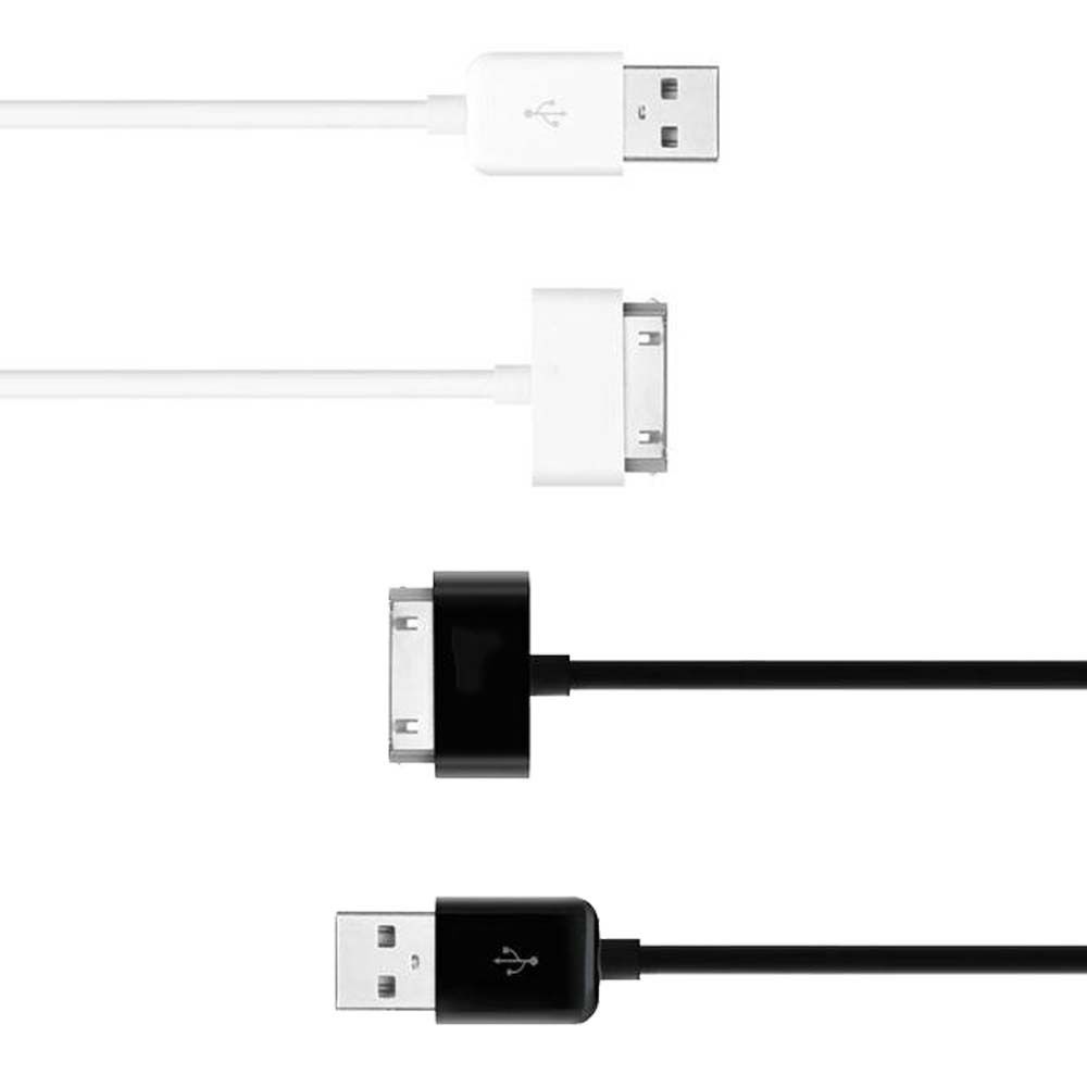 Usb 2 . 0 สายชาร์จซิงค์ข้อมูลสําหรับ I4 G 4 S 3g 3gs I pod Nano 5th / 6th I pad 1 / 2 / 3 Ipod Touch