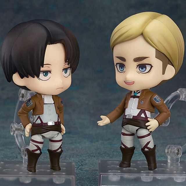Nendoroid 390+775 Levi + Erwin Smith Set
