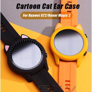 ราคาเคส tpu ลายการ์ตูนน่ารัก สําหรับ huawei watch gt 2 นาฬิกาข้อมือ honor magic watch 2 46 มม 42 มม