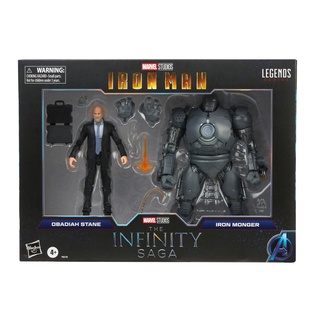 ของเล่นมาเวล ฟิกเกอร์ Marvel Legends Infinity Saga Iron Man Obadiah Stane &amp; Iron Monger