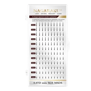 Nagaraku Aa ขนตาปลอมเนื้อแมตต์คลาสสิก