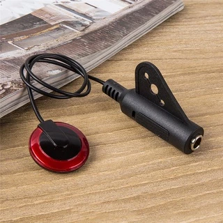 ปิ๊กอัพกีตาร์ Professional Piezo Contact ไมโครโฟน Pickup อุปกรณ์เสริมสำหรับกีตาร์ ปิ๊กอัพกีตาร์โปร่ง