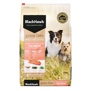 BLACK HAWK Dog Formula Grain Free Salmon 2.5 Kg