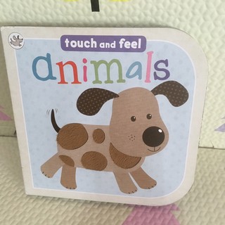 your and feel  animals (board book )