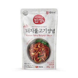 พร้อมส่ง 매운돼지불고기양념 ซอสบุลโกกิ Maeil korean spicy bulgogi sauce 100g