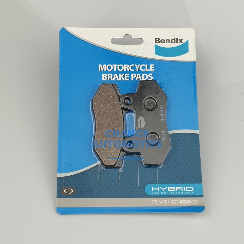 BENDIX ผ้าเบรคล้อหน้า HONDA BEAT/ CB-125/ CB250 REBEL/ CELA/ DASH/ FUTURE/ NSR 50/ RAIDER/ SONIC
