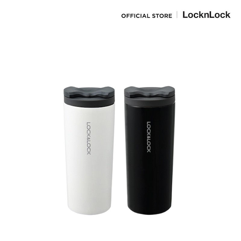 LocknLock กระบอกน้ำเก็บอุณหภูมิ Lip Tumbler ความจุ 450 ml. รุ่น LHC4164