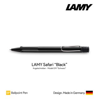 Lamy Safari Black Ballpoint Pen - ปากกาลูกลื่นลามี่ซาฟารี  สีดำ