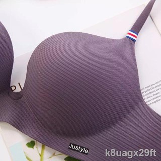 ชุดชัน้ ใน❦◑บราไร้ขอบ ไร้โครง ฟองน้ำหนา ผ้านุ่ม #Soft-Bra