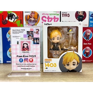 #พร้อมส่ง ✅ Nendoroid 1403 Atsumu miya💛 "Haikyu!!" คู่ตบฟ้าประธาน //ลิขสิทธิ์แท้จาก Good Smile Company