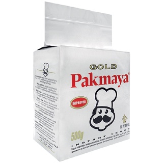 PAKMAYA Gold Instant Yeast 500g อินสแตนท์ยีสต์โกลด์ (ยีสต์หวาน)