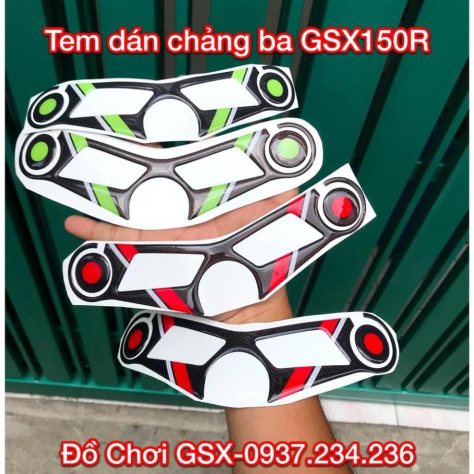แสตมป ์ สามตัว GSX150R / GSX150 / GSX