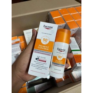 ✅ของแท้✅Eucerin Sun Fluid Pigment Control SPF 50+ 50ml.