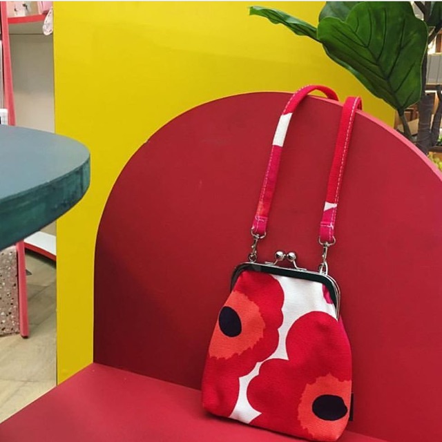 Marimekko roosa bag