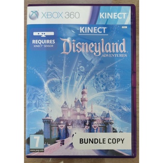 แผ่นX BOX 360 แท้ โซน PAL-KINECT DISNEYLAND น่าสะสม แผ่นไม่มีแม้รอยขีดข่วน ✅✅