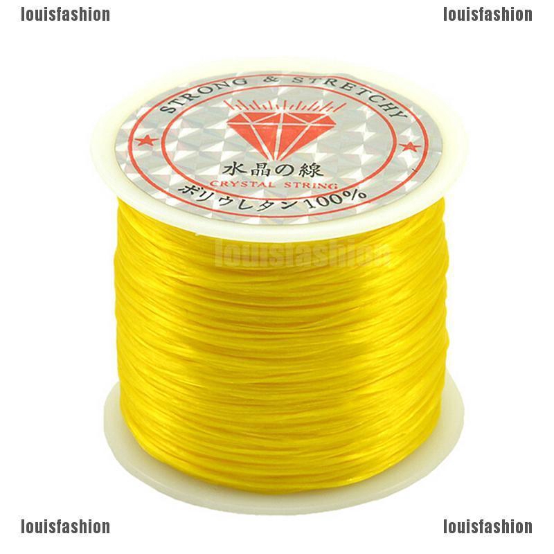 thro 50M Strong Stretch Elastic Cord Wire rope Bracelet Necklace String