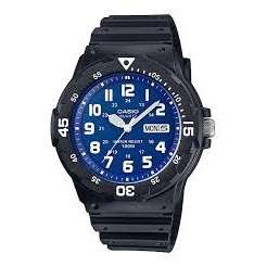 นาฬิกาคาสิโอแท้ Casio Standard นาฬิกาข้อมือผู้ชาย สายเรซิ่น รุ่น MRW-200H