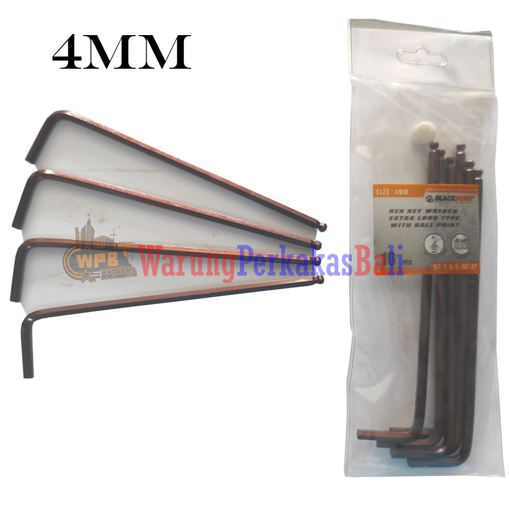 BLACKFOOT BallPoint 4 MM Extra Long Ball Point L Key 4MM ความยาวหน่วย