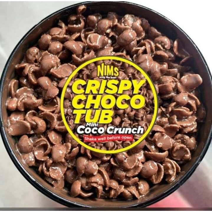 [ สต็อกพร้อมส่งทันที ]🍫🍫NIMS CRISPY CHOCO TUB โกโก้ครั้นราดช็อคโกแลต แท้ 💯