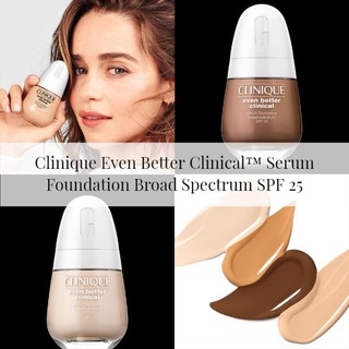 แบ่งขายรองพื้นเซรั่ม CLINIQUE EVEN BETTER CLINICAL SERUM FOUNDATION SPF 20 PA+++