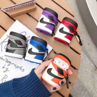 เคสซิลิโคนลายรองเท้า AJ สำหรับ  airpods 1 2
