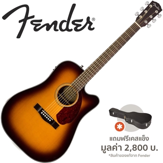 Fender® CD140SCE กีตาร์โปร่งไฟฟ้า Top Solid Spruce หย่อง NuBone + Fishman® CD Preamp + เคสกีตาร์ของแท้จาก Fender® ** รับ