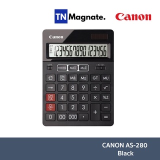 [เครื่องคิดเลข] CANON AS-280 Black