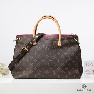 LOUIS VUITTON  V PALLAS MM MONOGRAM FUSHIA