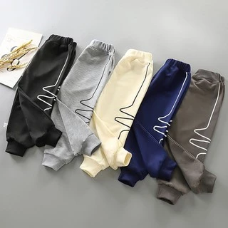 💥ส่งจากไทย💥 กางเกงขายาวเด็กผู้ชาย CK012 มีsize 80-140