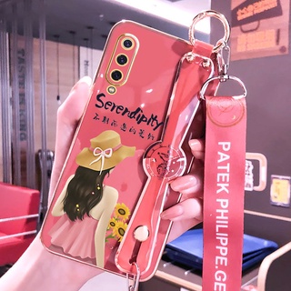 เคสมือถือ แบบนิ่ม พร้อมสายคล้อง กันลื่น สําหรับ infinix note 8i smart 4 smart 4c smart 5 hot 10 lite smart 6 smart 5 pro hot 10 i