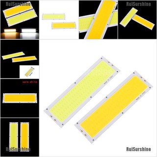 Ruisurshine❥ 1000 LM 10 W COB แถบไฟ LED พลังงานสูง สีขาว