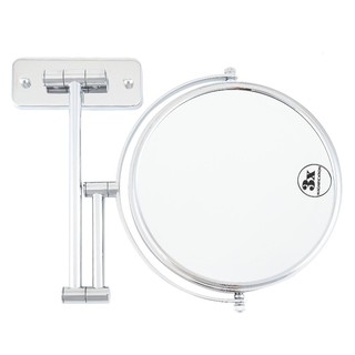 Makeup mirror MIRROR AQUASYS 499.98.200 CHROME Bathroom mirror toilet กระจกแต่งหน้า กระจกส่องขยาย 499.98.200 โครม กระจกห