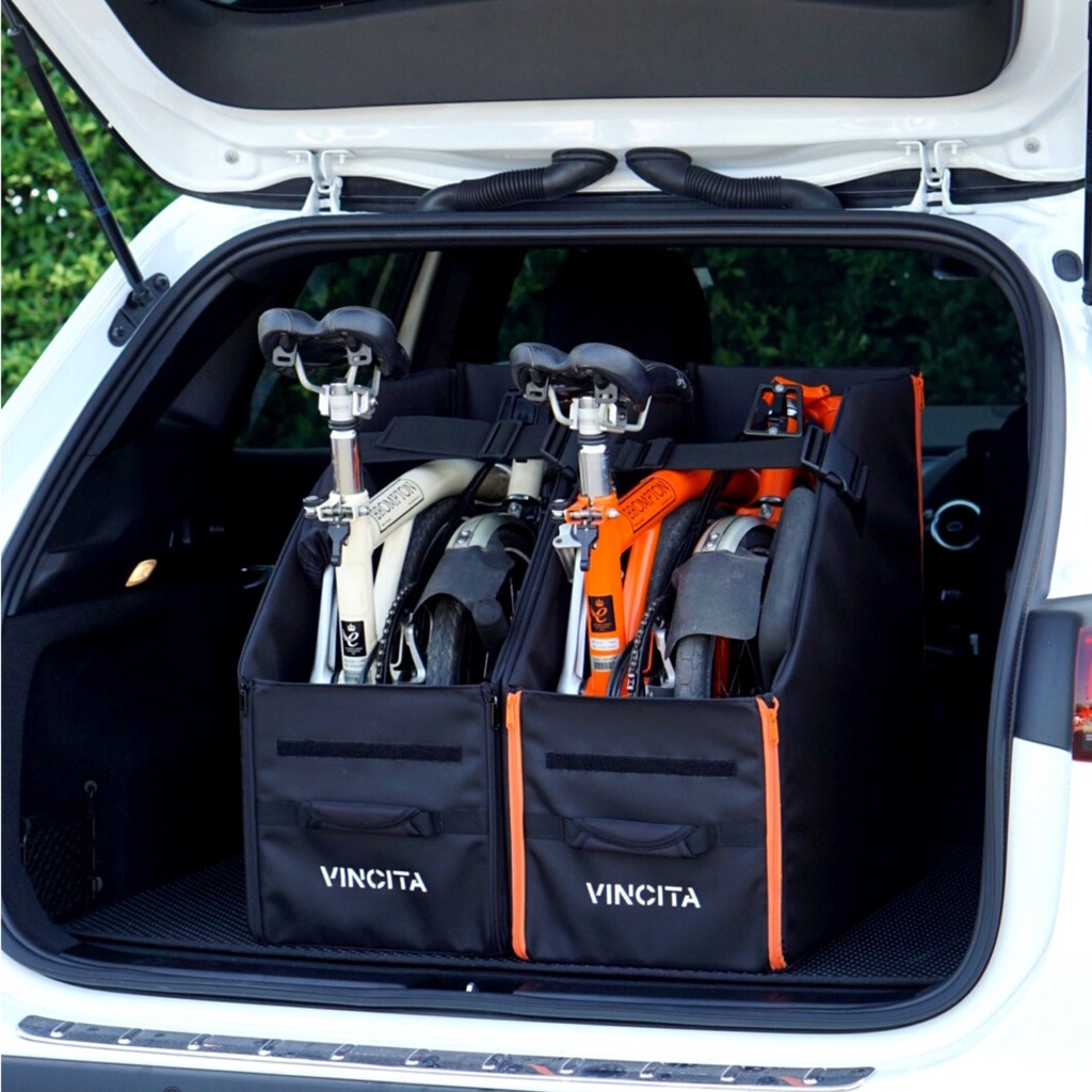 สีใหม่! 𝐊𝐞𝐞𝐩𝐞𝐫 𝐁𝐫𝐨𝐦𝐩𝐭𝐨𝐧 𝐁𝐨𝐱 กล่องใส่รถพับ Brompton 16 นิ้ว มี 6 สี (Vincita B132I)