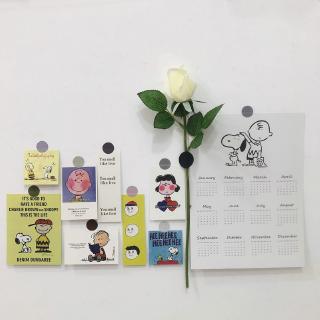 การ์ด พิมพ์ลายการ์ตูน Snoopy สำหรับตกแต่งผนังห้อง