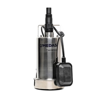ปั๊มแช่ MQ400INOX ตัวปั๊มสแตนเลส  MEDAS / มีดาส สำหรับน้ำดี พร้อมลูกลอย รับประกันสินค้า 1 ปี