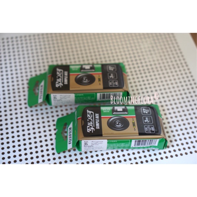 Fujifilm Simple ACE กล้องฟิล์มใช้แล้วทิ้ง iso 400 27 รูป พร้อมส่ง !! จากศูนย์ประเทศไทย