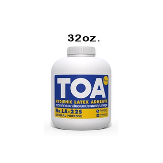 กาวลาเท็กซ์ TOA รุ่น LA-22S ขนาด 32 ออนซ์ สีขาว