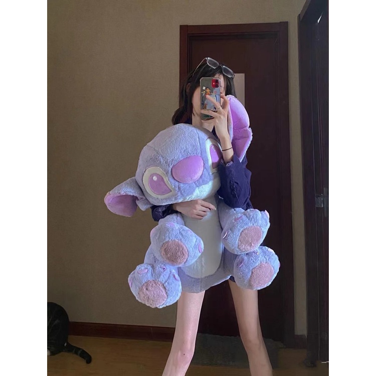ตุ๊กตา Disney Stitch and Angel ตุ๊กตาแท้ 100%