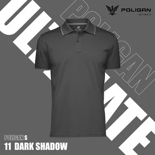 POLIGAN ULTIMATE เสื้อโปโลชาย มีกระเป๋า* (PS003) สปอร์ตคอลเลคชั่น ผ้า Cool Balance