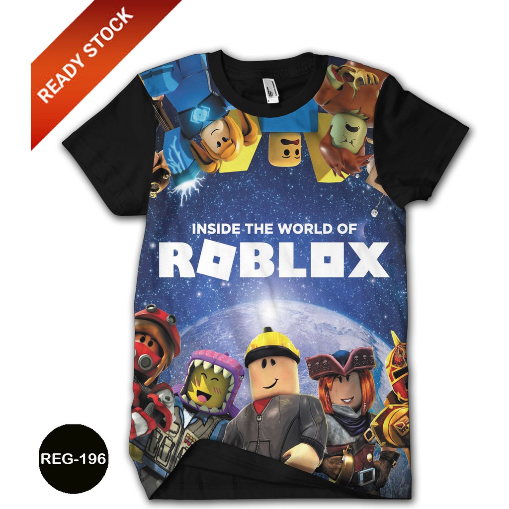 Roblox Squad เสื้อยืดสําหรับเด็กและผู้ใหญ่อินเทรนด์และ