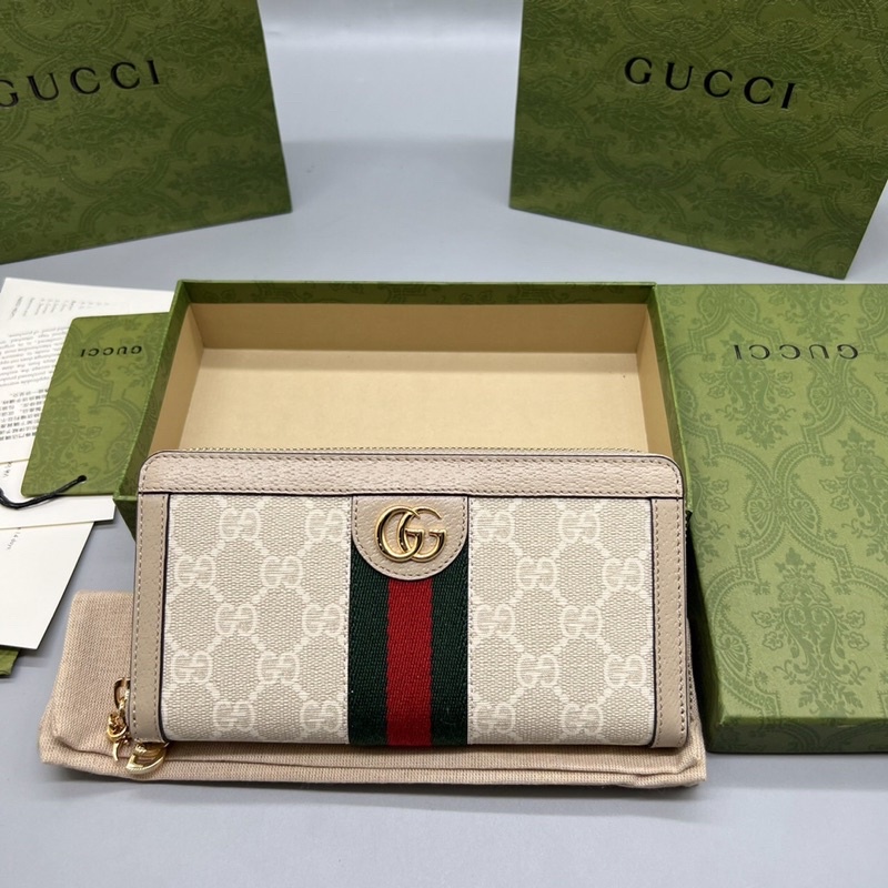 Gucci long wallet / GG wallet 19cm กระเป๋าสตางค์ใบยาว เกรดออริจินอล งานหนังแท้ พร้อมกล่อง ภาพถ่ายจาก