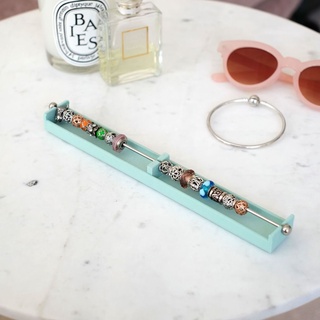 พร้อมส่ง Charm bar จาก UK จัดเก็บ Charm  Beads ของแท้ คุณภาพตรงปก Long Mint Charm Bar